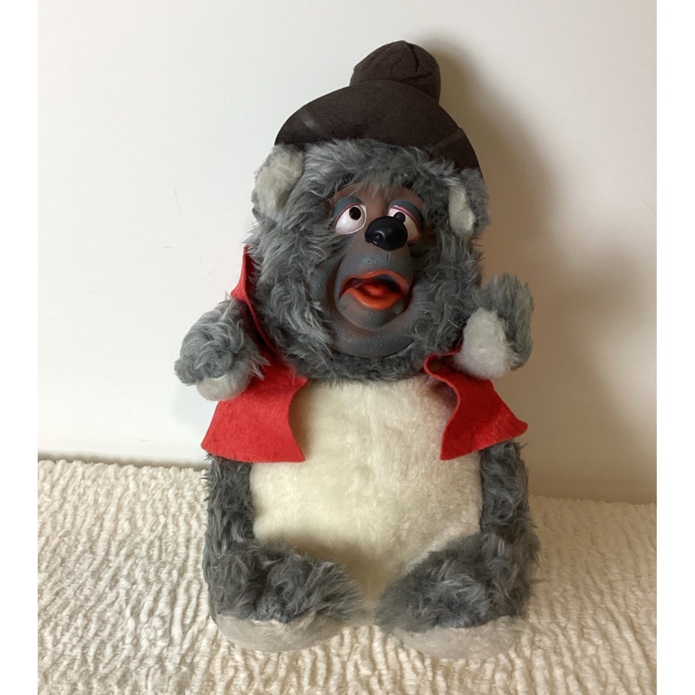 VTG 1970s Walt Disney Country Bear Jamboree Big Al Stuffed Plush 17" Collectible